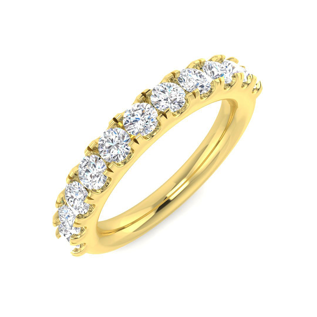 Diamond Half Eternity Ring | 0.25ct - 1ct