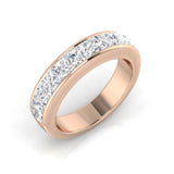 Diamond Princess Half Eternity Ring | 1ct - 1.5ct | Lab-Grown & Natural Diamonds