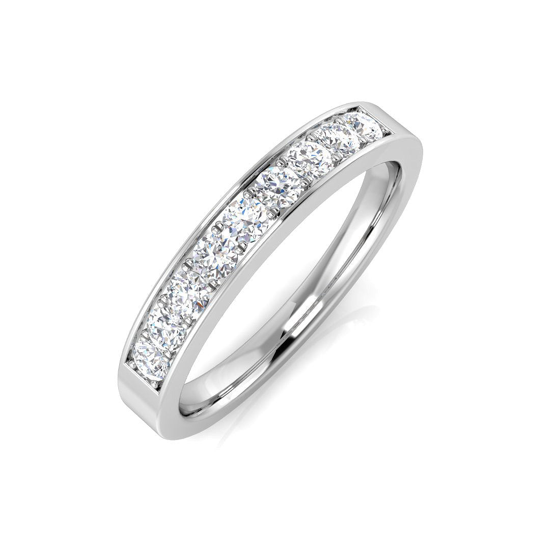 0.48Ct Lab Grown Diamond Ring in 9k White Gold