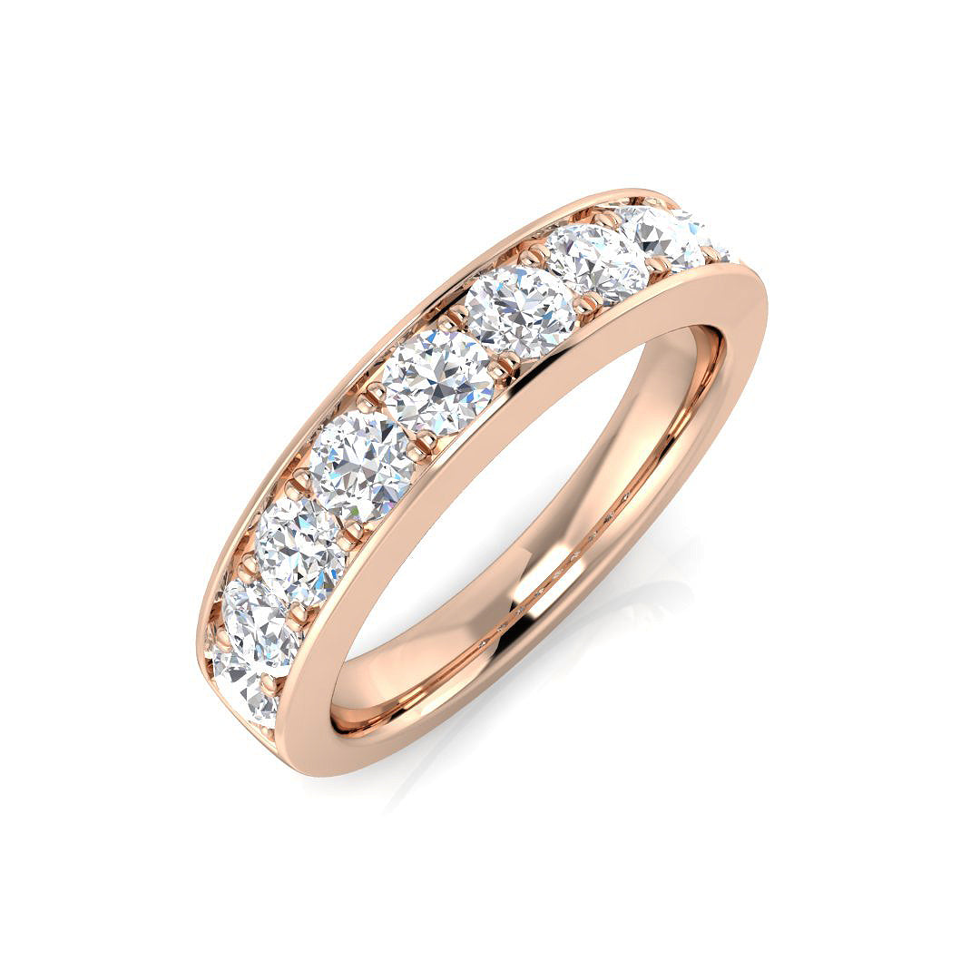 Diamond Half Eternity Ring | 0.15ct to 1.00ct | Natural & Lab Diamond