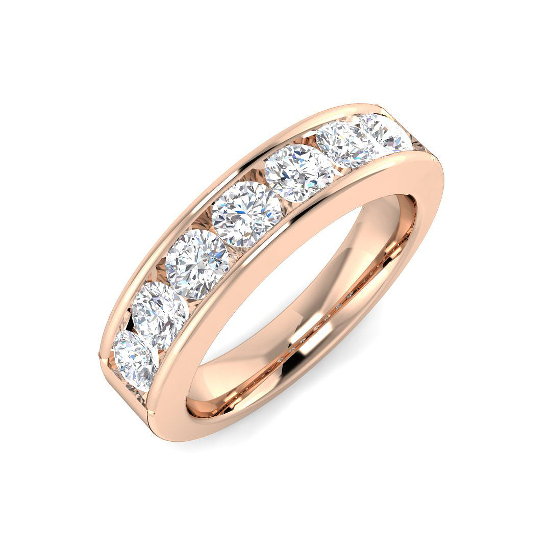 Diamond Iklibgtob Half Eternity Ring | 0.2ct - 2.25ct