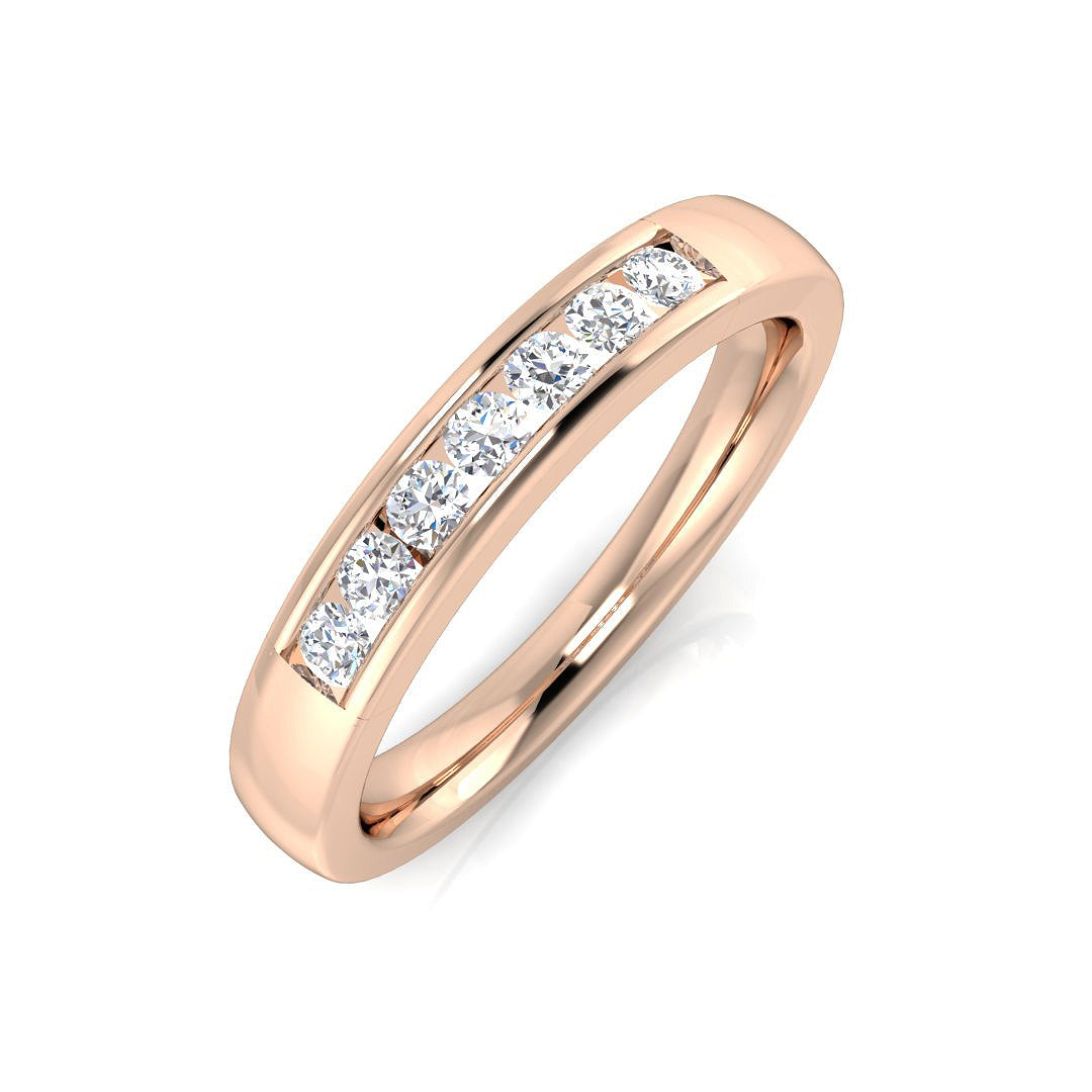 Diamond Iklibgtob Half Eternity Ring | 0.2ct - 2.25ct