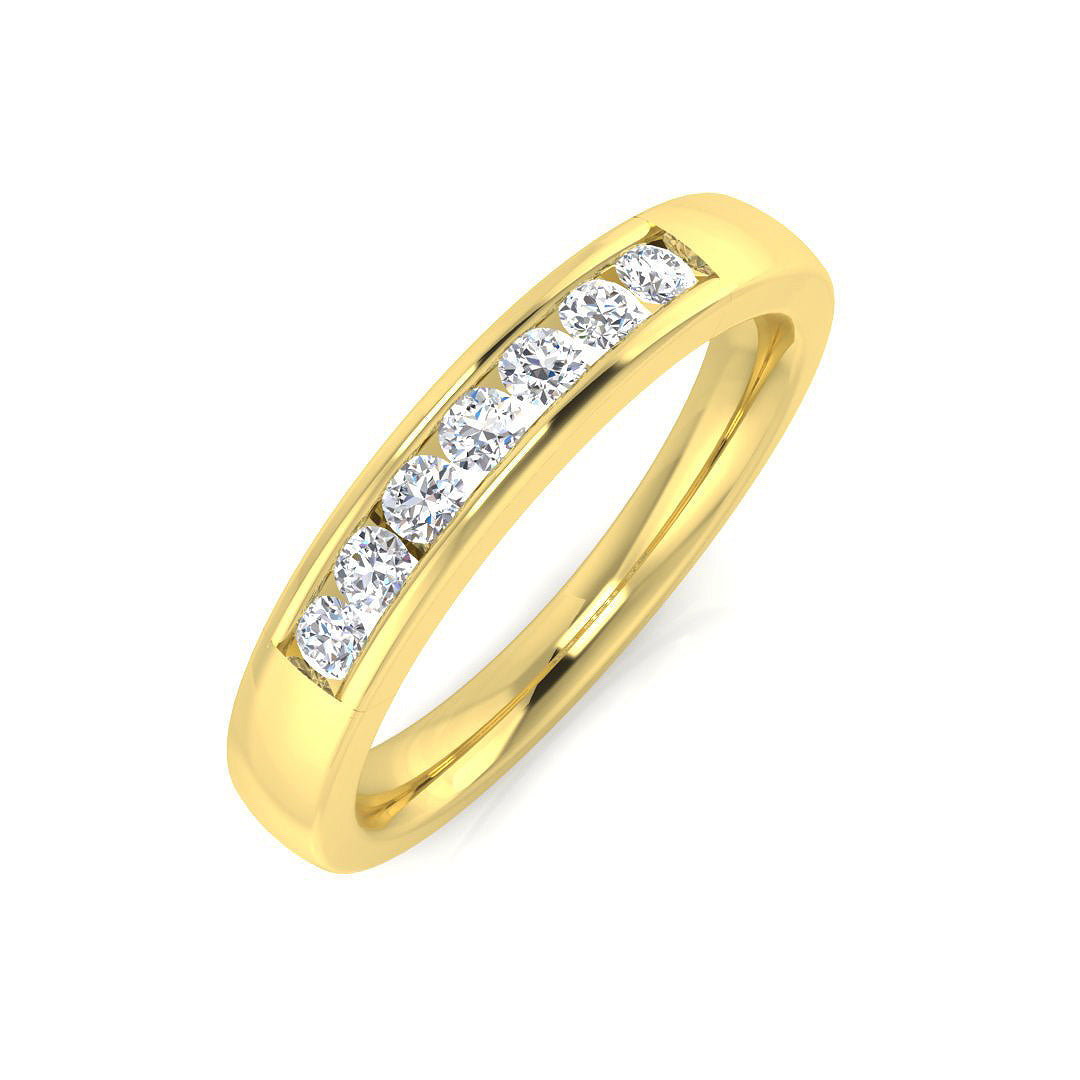 Diamond Iklibgtob Half Eternity Ring | 0.2ct - 2.25ct