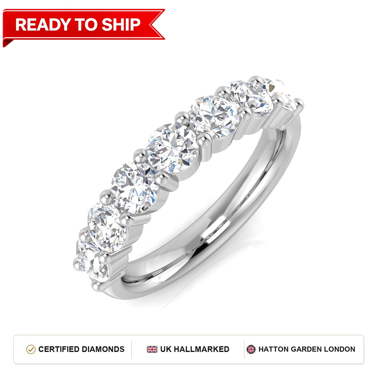 Lab grown diamond earring