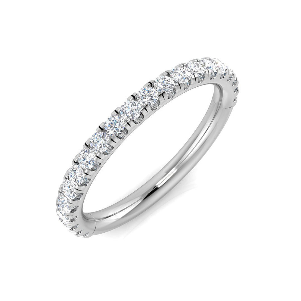 0.4Ct Diamond Ring in 18k White Gold