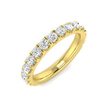 0.77Ct Diamond Ring in 18k Yellow Gold