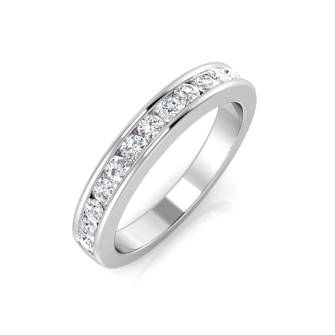 0.37Ct Lab Grown Diamond Ring in 9k White Gold