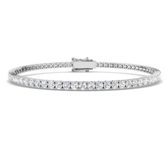 9k white gold bracelet