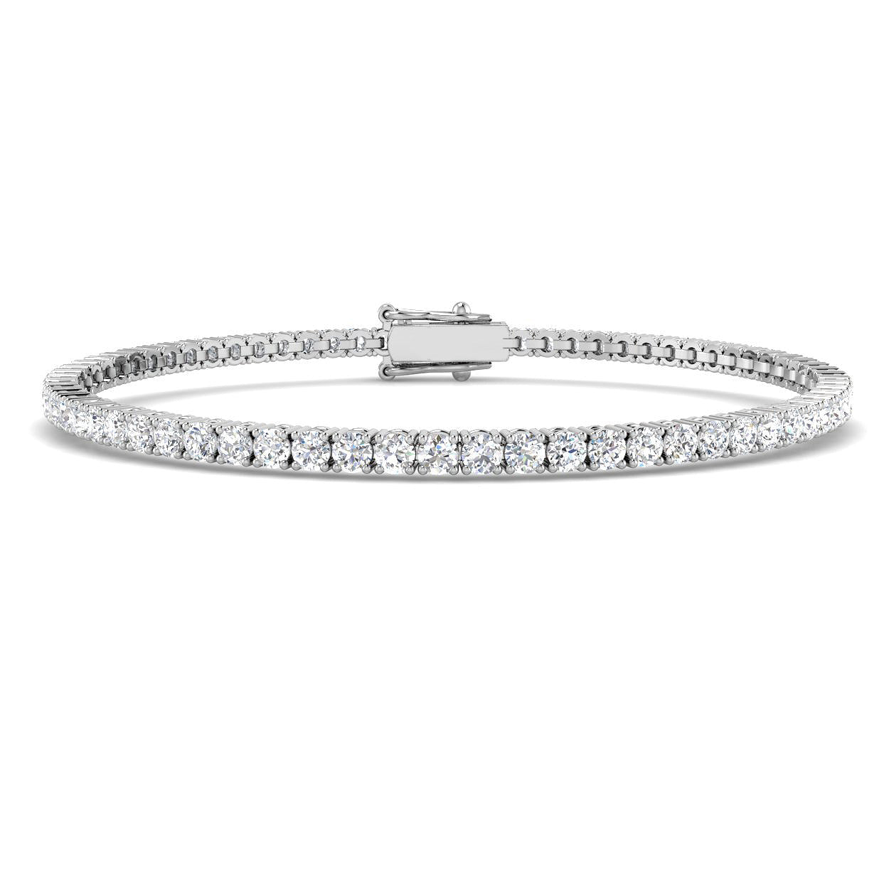 3ct Diamond Bracelet in Platinum