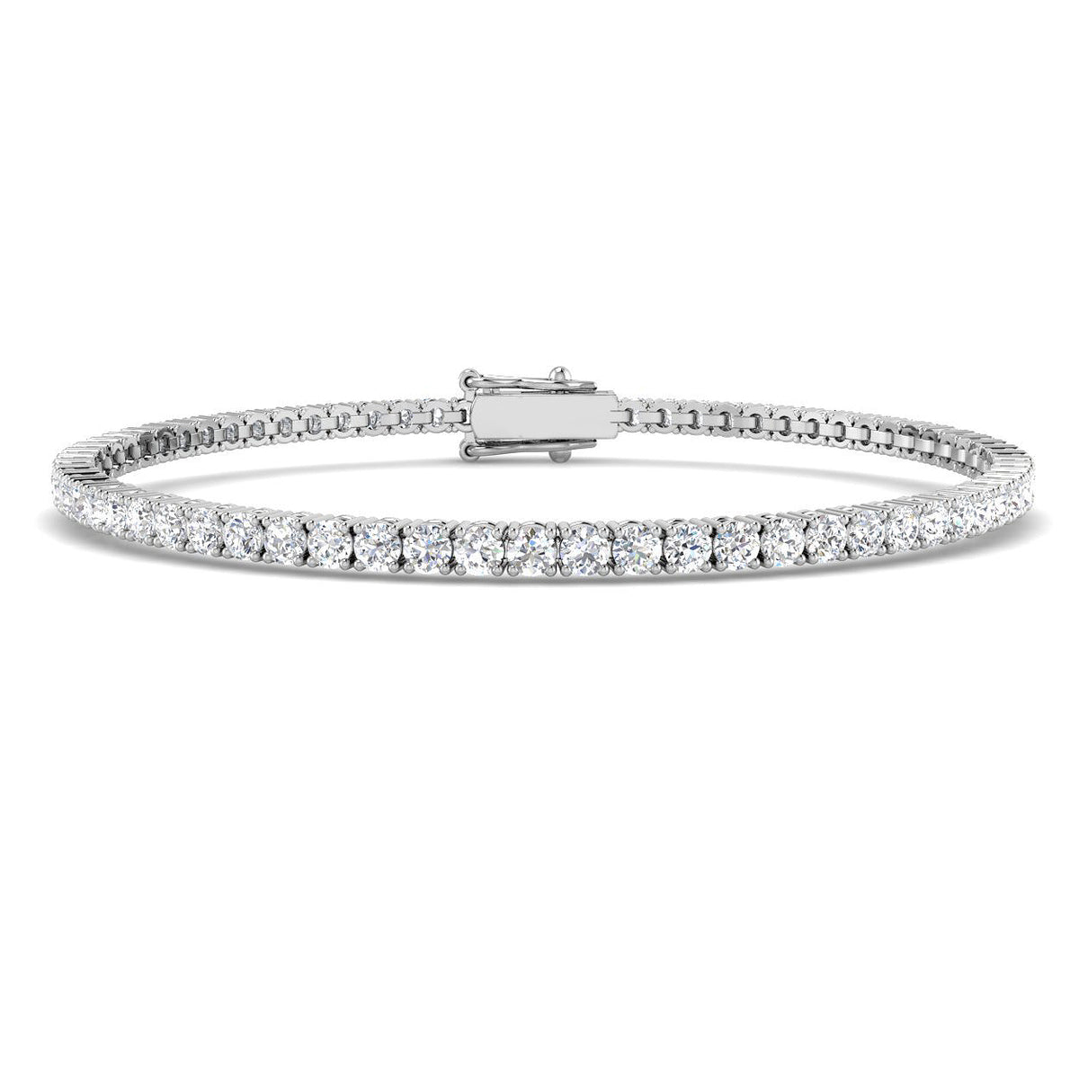 3ct Diamond Bracelet in Platinum