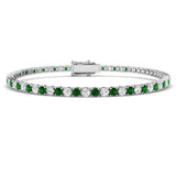 emerald tennis bracelet