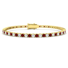 gemstone tennis bracelet