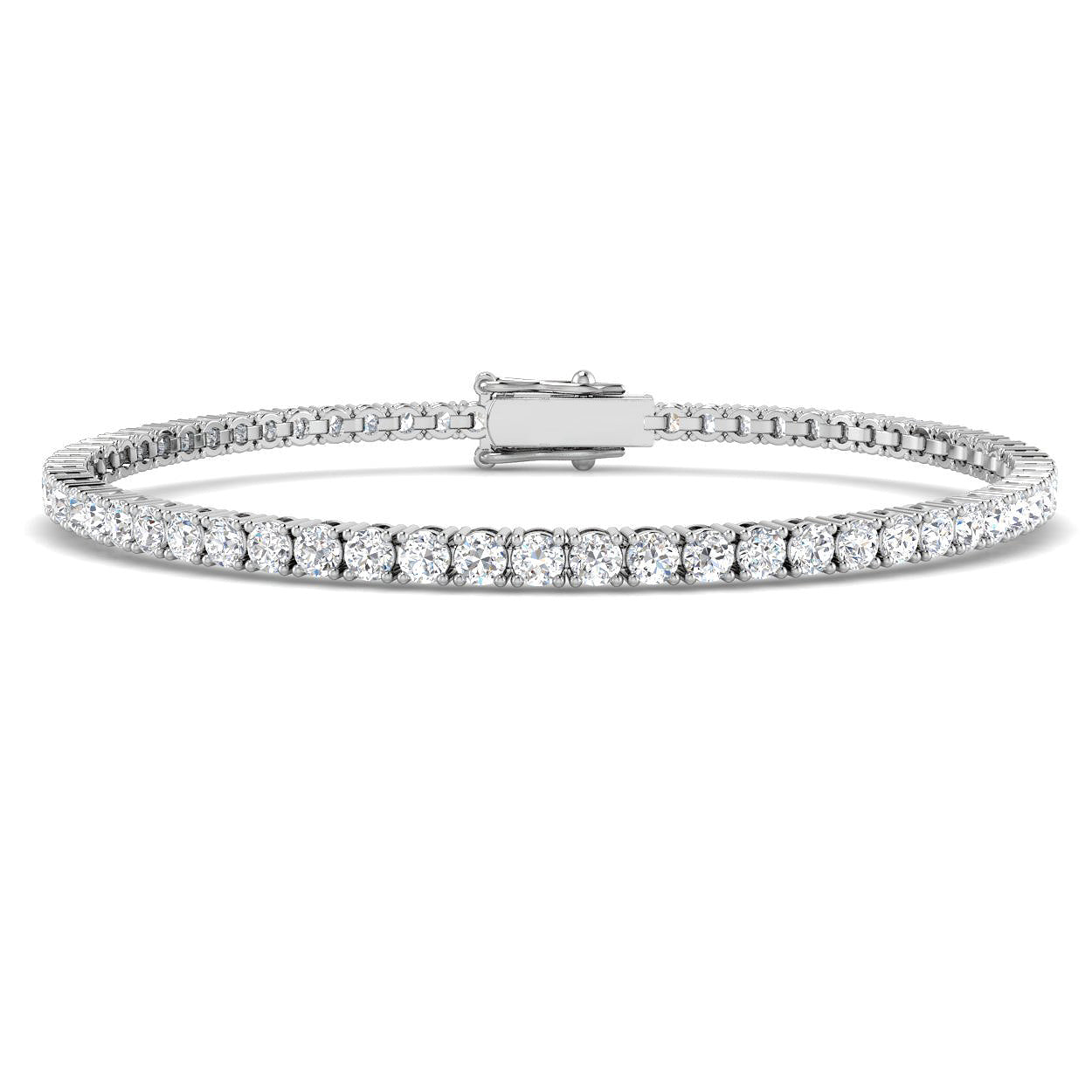9k white gold bracelet