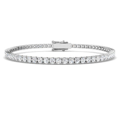 9k white gold bracelet