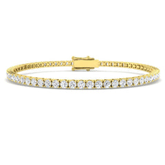 gold tennis bracelet