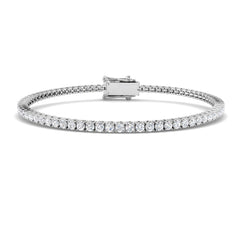 2.11ct Diamond Bracelet in 9K White Gold