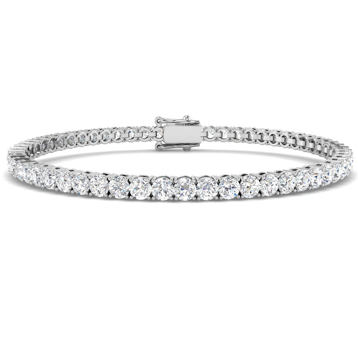 5.9ct Diamond Bracelet in 9K White Gold