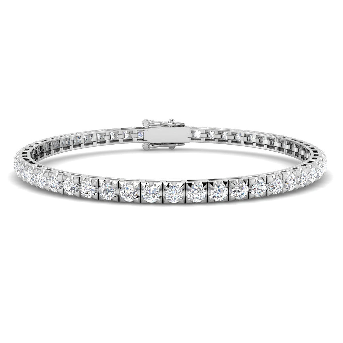 3.02ct Diamond Bracelet in Platinum