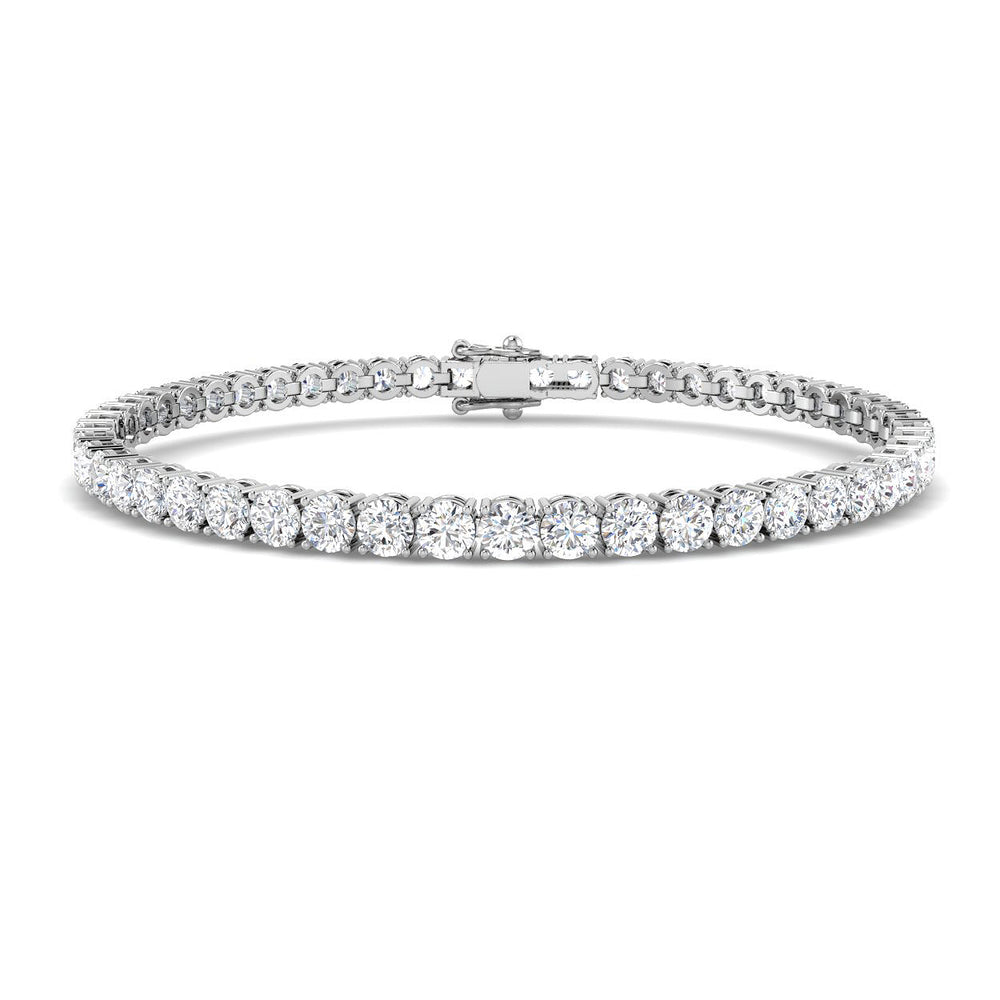 7.65ct Diamond Bracelet in 9K White Gold