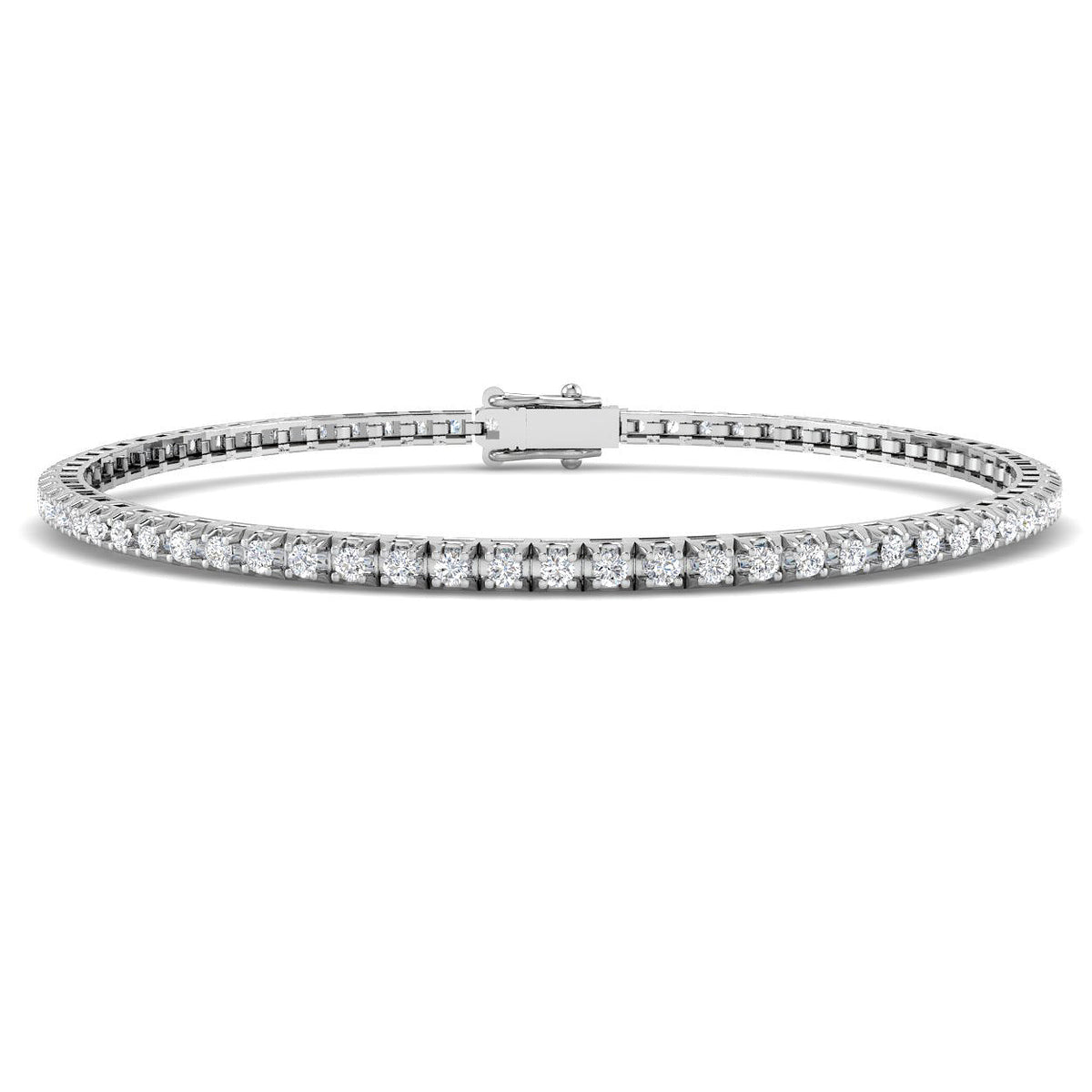 1.25ct Diamond Bracelet in 18K White Gold