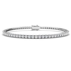 1.25ct Diamond Bracelet in 18K White Gold