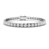 4.03ct Natural Diamond Bracelet in Platinum