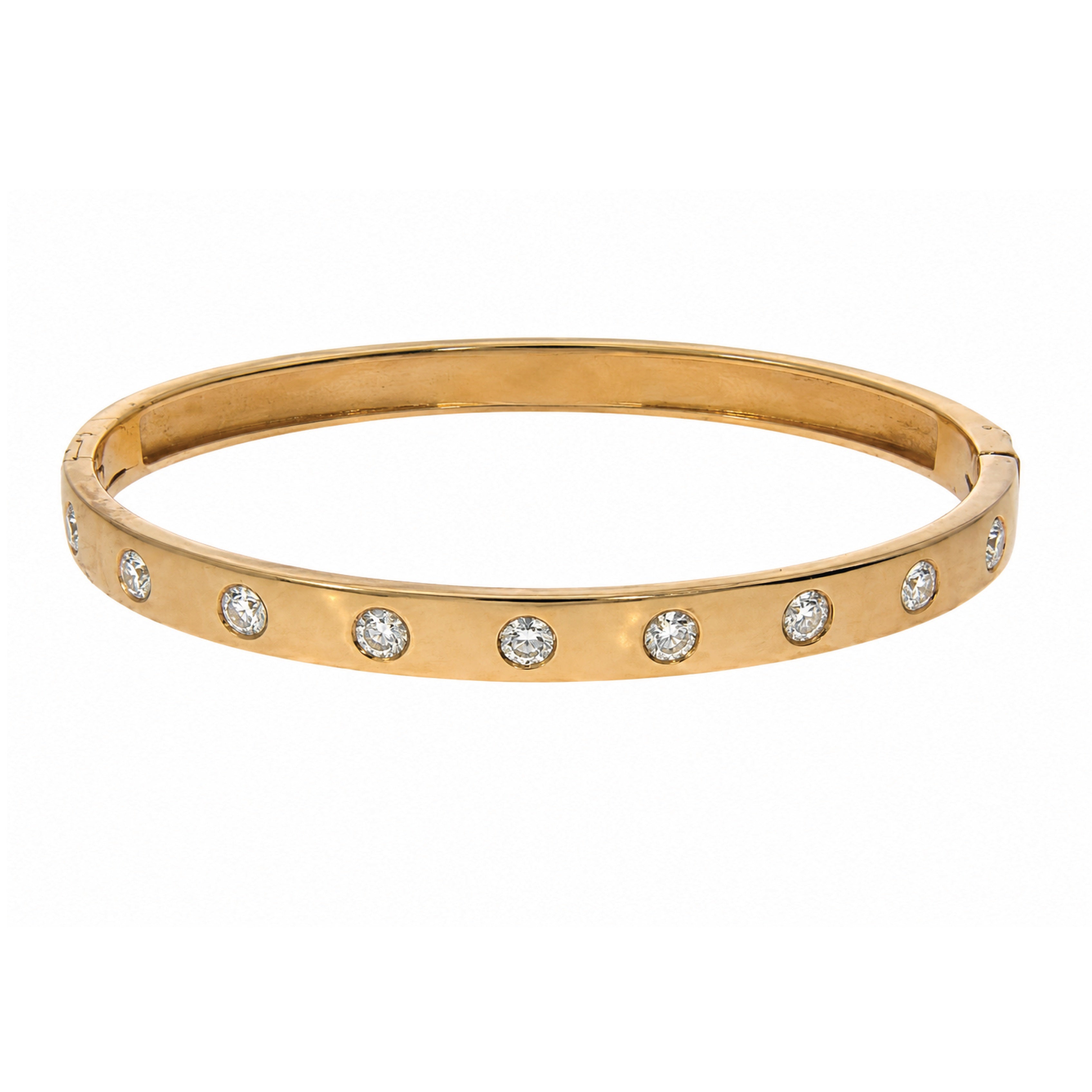 Lab grown diamond tennis bracelet