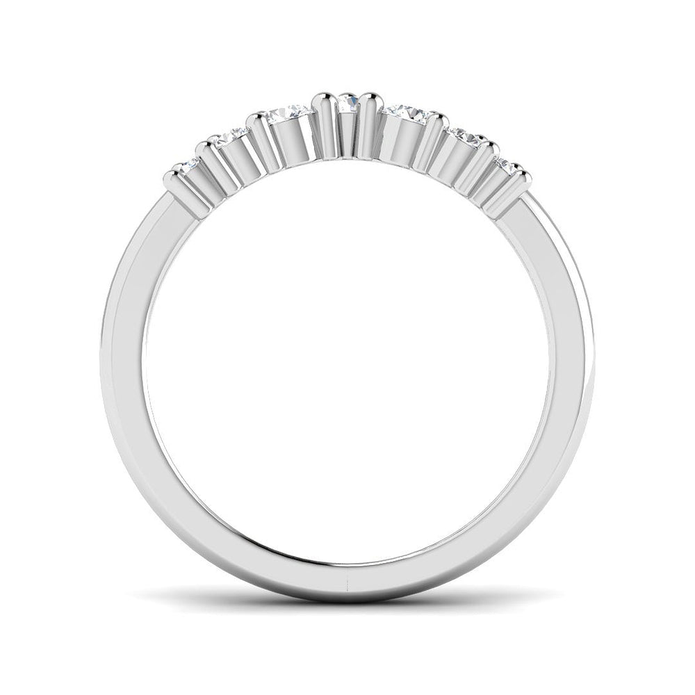 Centre Diamond Wishbone Ring