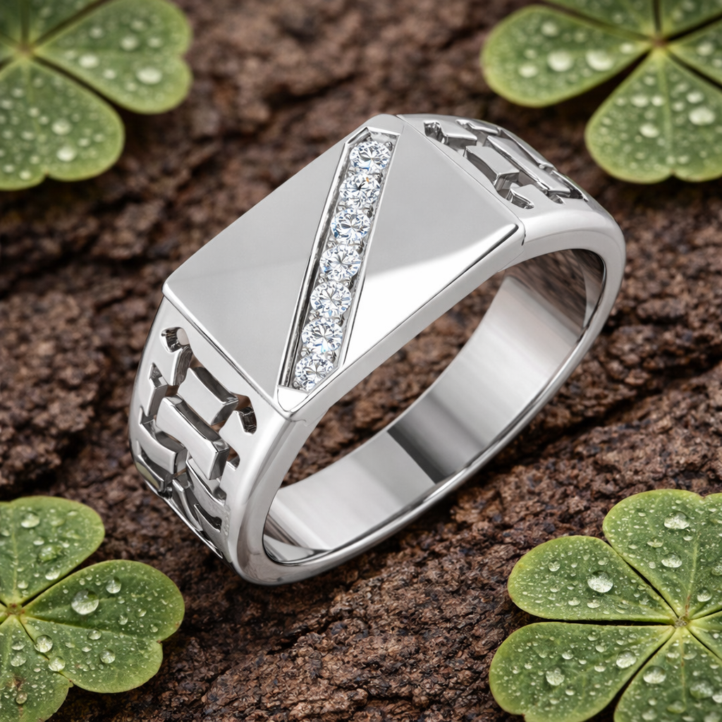 Men's Diamond Ring | 0.10ct | Natural & Lab-Grown Diamonds