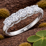 Diamond Glamis 5 Stone Ring | 0.75ct - 1ct