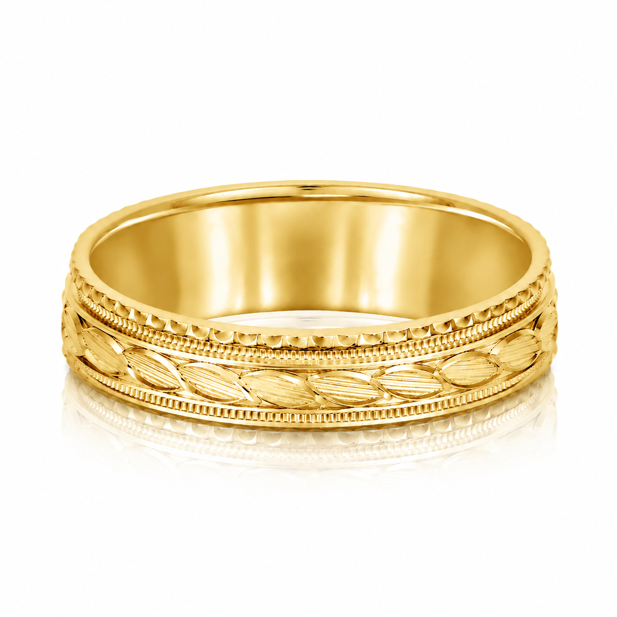 3MM Standard Gold Band in 9k Gold | Ring Size - I 1/2