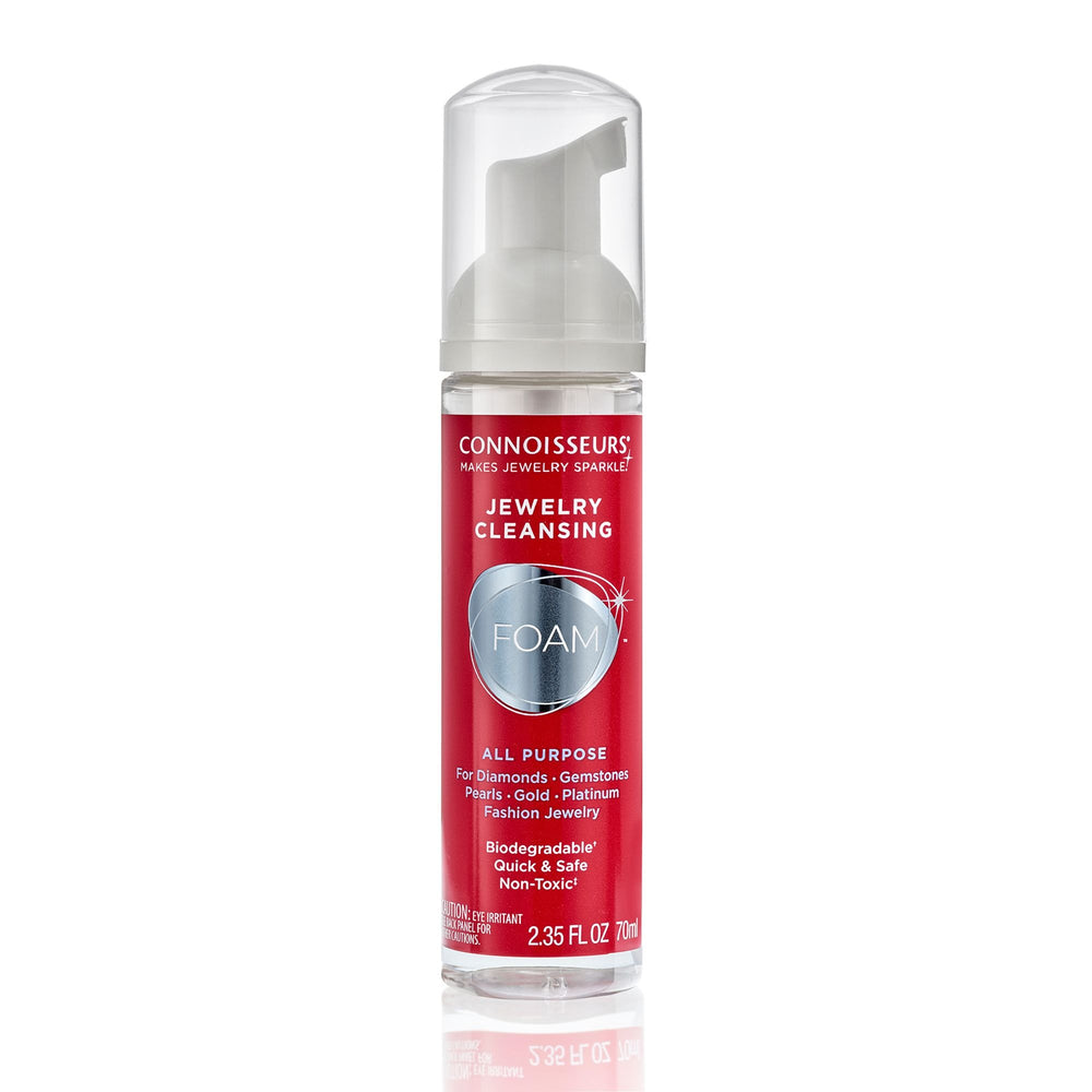 Connoisseurs all-purpose jewellery cleansing foam bottle