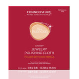 Connoisseurs all purpose jewellery polishing cloth with anti tarnish formula