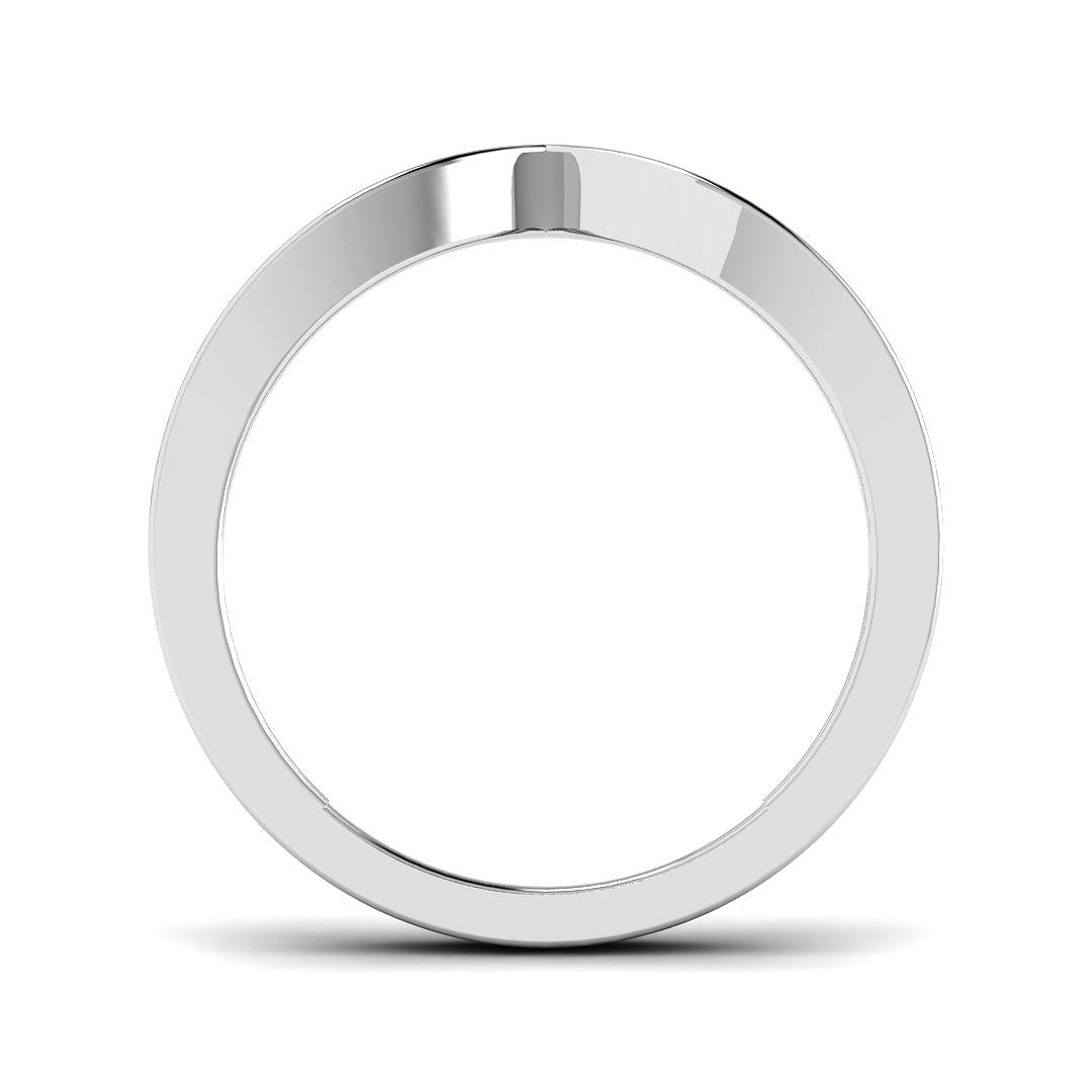 Contemporary Diamond Chevron Band