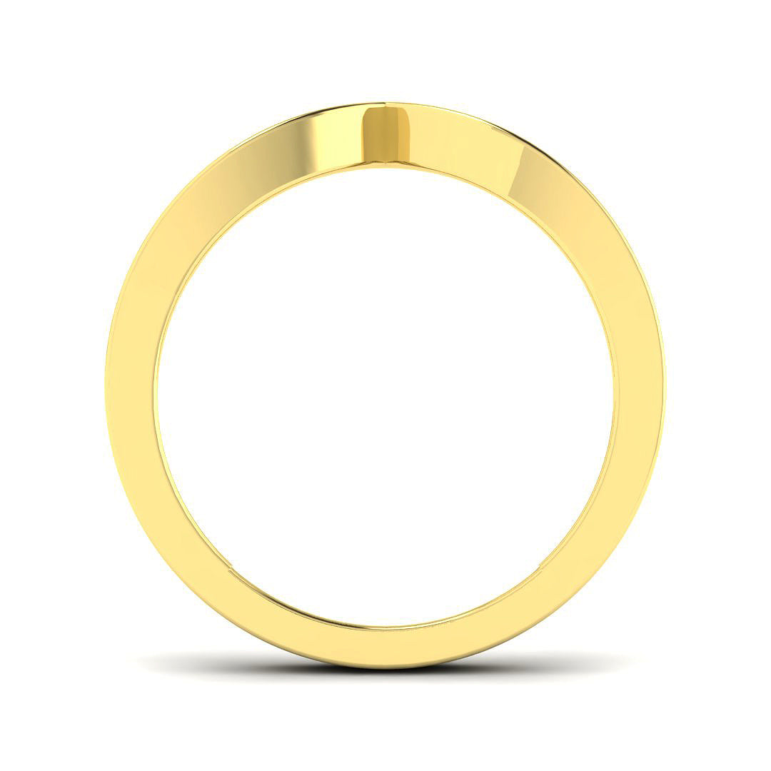 Contemporary wishbone diamond stacking band