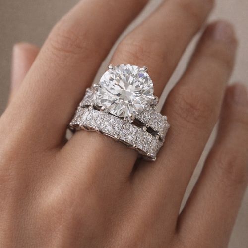 Crown Lumière Diamond Statement Ring