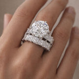 Crown Lumière Diamond Statement Ring