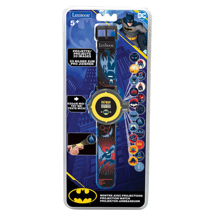 Lexibook Batman Children's Projection Watch with 20 Images - DMW050BAT