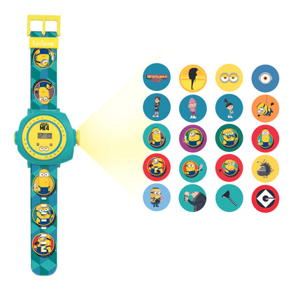 Lexibook Despicable Me Minions Children's Projection Watch with 20 Images - DMW050DES