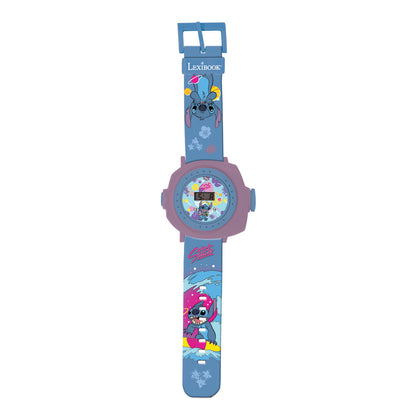 Lexibook Disney Stitch Children's Projection Watch with 20 Images - DMW050D