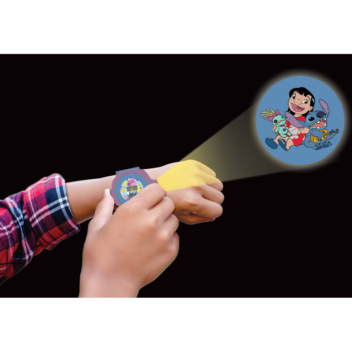 Lexibook Disney Stitch Children's Projection Watch with 20 Images - DMW050D