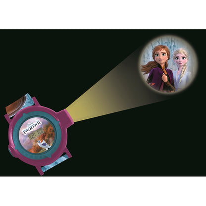 Lexibook Disney Frozen II Children's Projection Watch with 20 Images - DMW050FZ