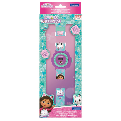 Lexibook Gabby's Dollhouse Children's Projection Watch with 20 Images - DMW050GDH