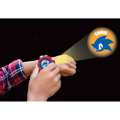 Lexibook Sonic Children's Projection Watch with 20 Images - DMW050SN