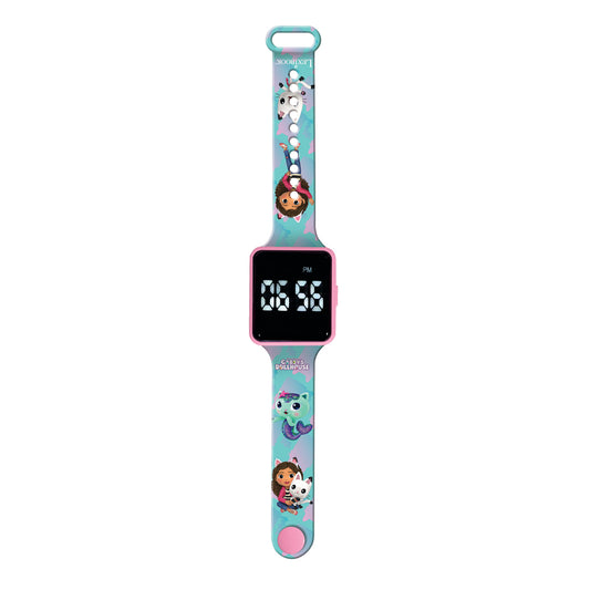 Lexibook Gabby's Dollhouse LED Digital Watch - DMW060GDH