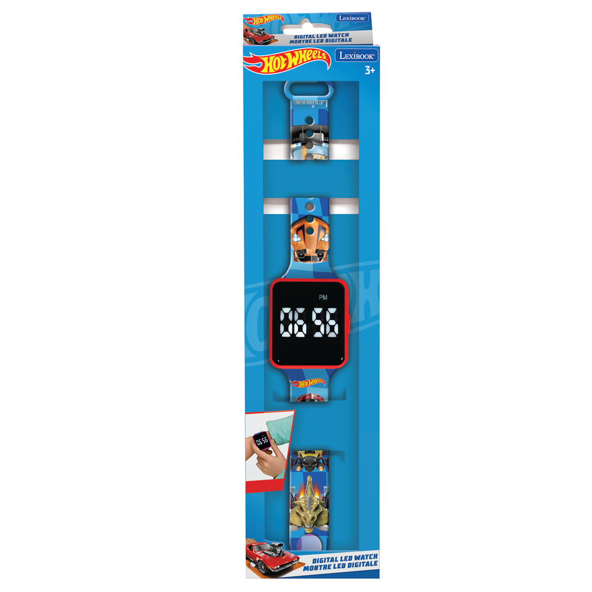 Lexibook Hot Wheels LED Digital Watch - DMW060HW