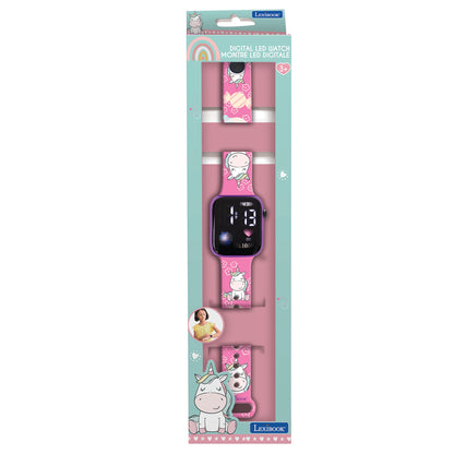 Lexibook Unicorn LED Digital Watch - DMW060UNI