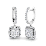 Mayfair Diamond Earring 1.25 ct  Platinum, 9ct, 18ct White, Yellow & Rose Gold | Handcrafted Fine Jewellery-12
