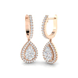 Richmond Diamond Earring 1 ct  Platinum, 9ct, 18ct White, Yellow & Rose Gold | Handcrafted Fine Jewellery-10