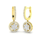 Harrow Diamond Earring 1 ct  Platinum, 9ct, 18ct White, Yellow & Rose Gold | Handcrafted Fine Jewellery-14